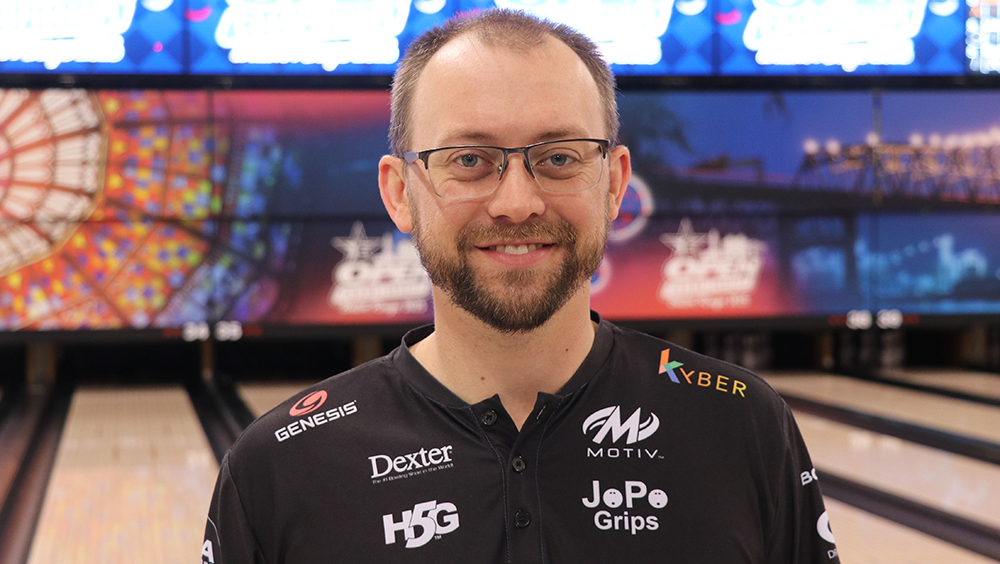 EJ Tackett at the 2025 USBC Open Championships